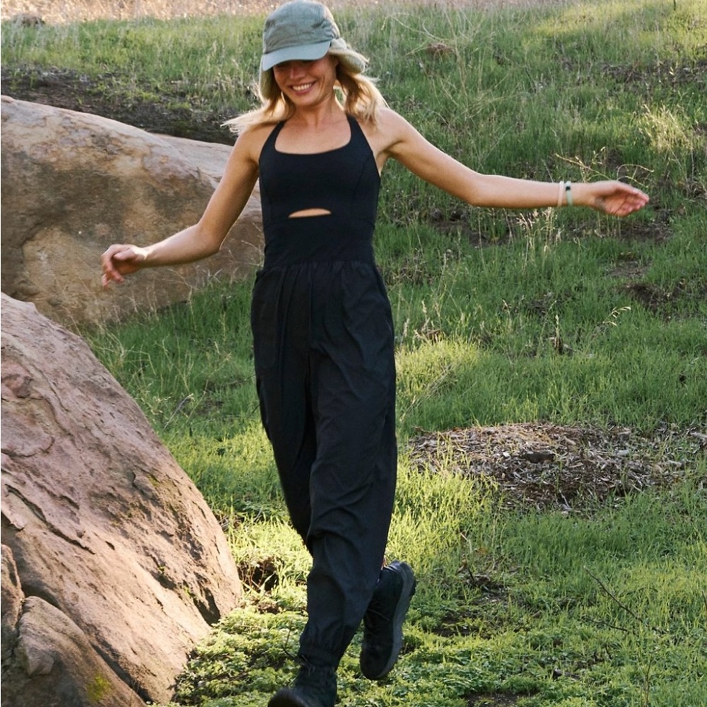 Free People Righteouss Onesie NWT black size Large